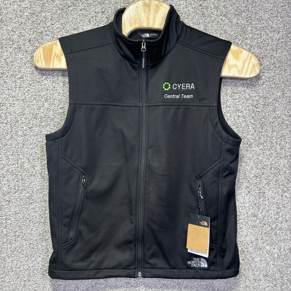 The North Face RDWLL Vest Mens Large Black Softshell Full Zip NF0A3LGZ4H0-L